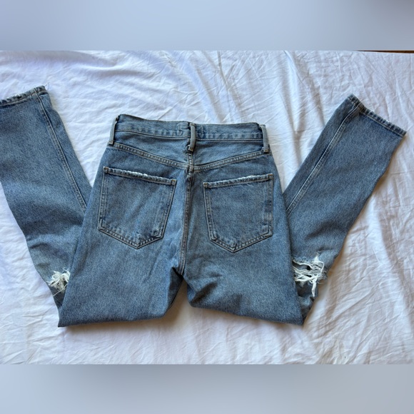 Agolde Women’s High Rise Riley Jeans - Picture 3 of 7